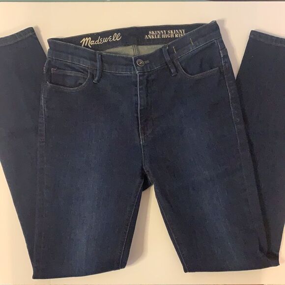 Madewell Skinny Ankle High Riser Jeans Size 26 - Picture 3 of 7